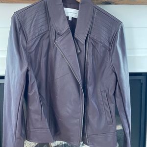 Cupcakes and Cashmere Faux Leather Jacket